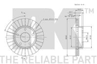 Диск тормозной