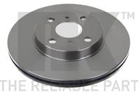 204588nk диск тормозной передний. toyota yaris all 99