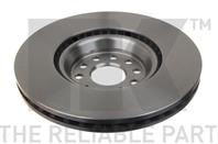 Диск тормозной передний / VW Passat 11~  Passat CC 09~