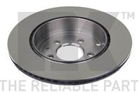 Диск тормозной вентилируемый