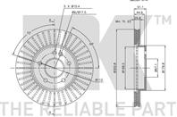 диск тормозной