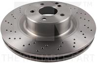 Диск тормозной MERCEDES W220/C215 600/55/63AMG 99-06 передний вент.D=345мм.
