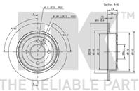 Диск тормозной задний (259x10mm) / MINI MINI,Cooper,Clubman (R50,52,53,55,56,57,