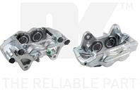 Суппорт тормозной передний левый (четырехпоршневой) / MITSUBISHI Pajero-IV 07~