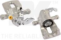 Суппорт тормозной задний левый (однопоршневой) / RENAULT Kangoo 08~