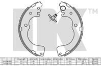 Колодки торм.бар.MAZDA MPV I 2.5-3.0 95-99/MPV II 2.0-3.0 99-