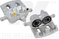 Суппорт тормозной передний левый (двухпоршневой) / MITSUBISHI L 200 96~07