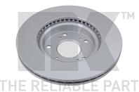 Диск тормозной передний с антикорозийным покрытием (282x23mm) / HONDA Civic,FR-V 04~