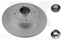 313964nk_диск тормозной задний! с подш.и кольц.abs