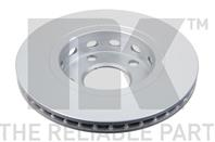 Диск тормозной с антикорозийным покрытием A4/VW Pa