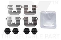 Комплект монтажный дисковых торм. колодок