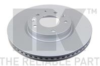 Диск тормозной передний с антикорозийным покрытием (299x25mm) / MAZDA 6 07~