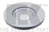 Диск тормозной передний с антикорозийным покрытием (299x25mm) / MAZDA 6 07~