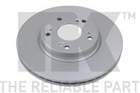 Диск тормозной передний с антикорозийным покрытием (282x23mm) / HONDA Civic,FR-V 04~