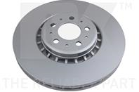 Диск тормозной передний с антикорозийным покрытием (336x30mm) / VOLVO XC90 02~14