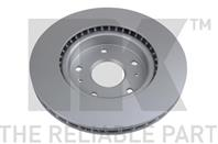 Диск тормозной передний с антикорозийным покрытием (280x22mm)  SUZUKI  SX4 06~