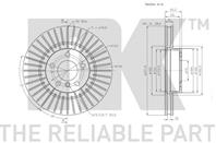 Диск тормозной передний с антикорозийным покрытием (332x30mm) / BMW X5,X6 (E70,F15,85,E71,72,F16,86)