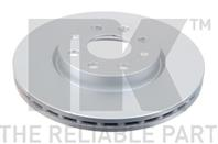 Диск тормозной передний с антикорозийным покрытием (257x22mm) / FIAT Punto OPEL