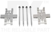 Комплектующие, колодки дискового тормоза