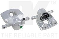 Суппорт тормозной передний правый (однопоршневой) / SKODA Fabia-II,Rapid,VW Polo 07~