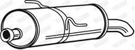 Глушитель системы выпуска  задний