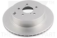 Торм. диск задн. вент. (278x18 mm.) 5 отв. coated