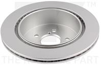 Торм. диск задн. вент. (278x18 mm.) 5 отв. coated