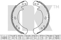 Колодки тормозные барабанные,задние (254x70mm) / LAND ROVER Defender,Discovery-I/II,Range Rover-II 9