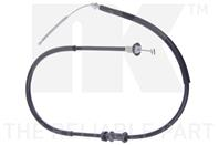 Трос ручного тормоза FORD KA 08- 1430/1182мм