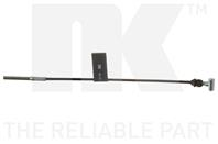 Трос ручного тормоза TOYOTA COROLLA Verso 04-09 276мм перед.