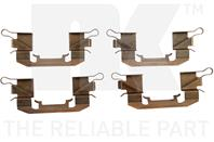 Комплект монтажный торм. колодок Niss. Murano 03.0