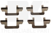 Комплектующие, колодки дискового тормоза