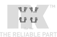 Комплект монтажный торм. колодок Toy Camry 01-