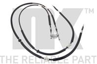 Трос ручника opl astra g/zafira 02- all disc l/r