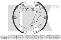 Колодки тормозные барабанные