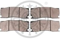 Колодки тормозные дисковые передние 12604 от фирмы OPTIMAL