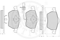 Колодки тормозные дисковые