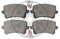 Колодки тормозные дисковые задние 12334 от производителя OPTIMAL