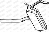 MUFFLER-QUIET-FLOWSS-DOMESTIC-TK(WAL)