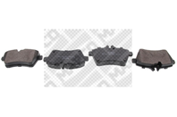 К-т торм. колодок Fr MB A(W169)  B(W245) 04-12