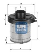 Воздушный фильтр ufi