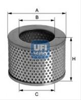 Фильтр UFI 27.A14.00 Воздушный