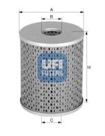 Топливный фильтр ufi