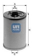 Топливный фильтр UFI