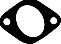 Прокладка выпускного кол. fiat/alfa romeo/lancia 75, 90, alfetta, giulietta, spider