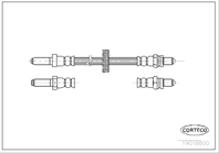 Тормозной шланг 312 ford