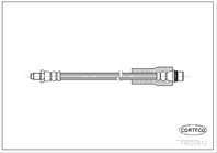 CORTECO Тормозные шланги 310 Renault