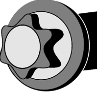 К-т болтов ГБЦ (10 шт.) RENAULT  NISSAN (D7F) 96-