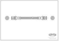 Corteco тормозной шланг