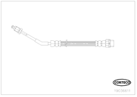 Шланг тормозной задн BMW: Z4 (E85) 2.0 i/2.2 i/2.5